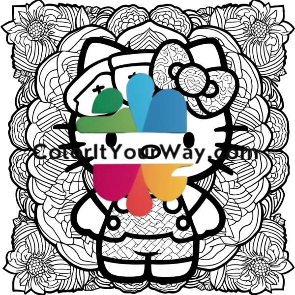 Kawaii World: A Fun & Whimsical Coloring Book of Cute Characters - Image 13