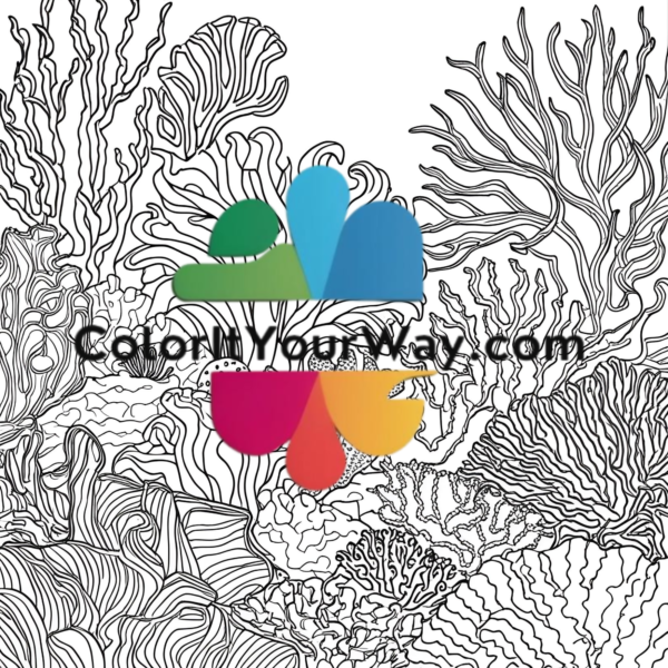 Ocean Dreams: An Intricate Coloring Book of Marine Beauty & Tranquility - Image 13