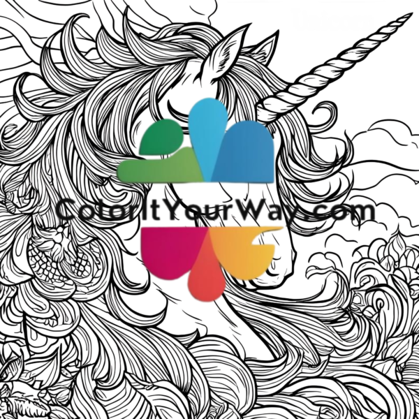 Mythical Creatures & Legends A Majestic Unicorn & Fantasy Coloring Book - Image 13