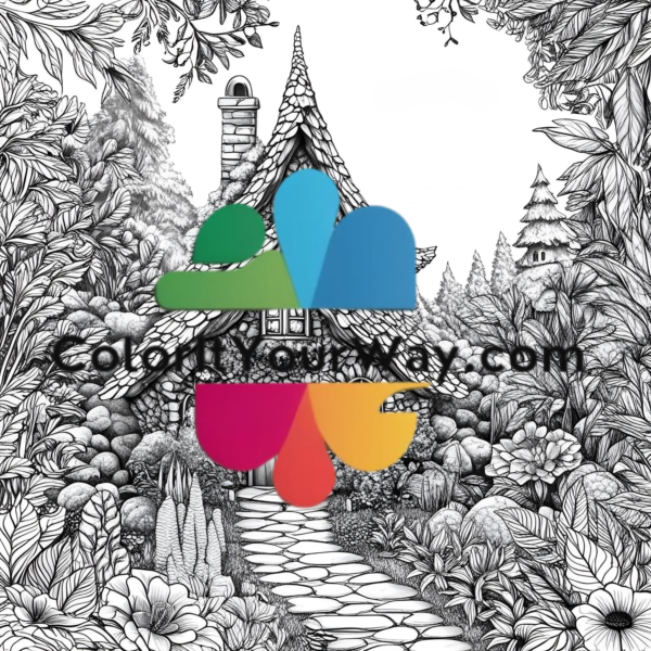 Mystical Gardens: Fantasy Forests Coloring Book - Image 3