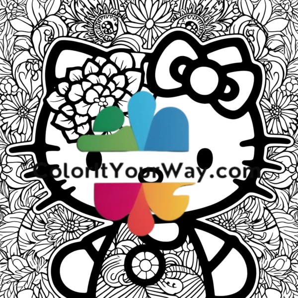 Kawaii Kitty: A Cute Coloring Book for Relaxation & Fun - Image 15