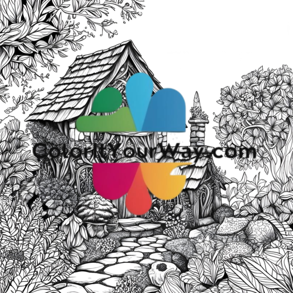 Mystical Gardens: Fantasy Forests Coloring Book - Image 5