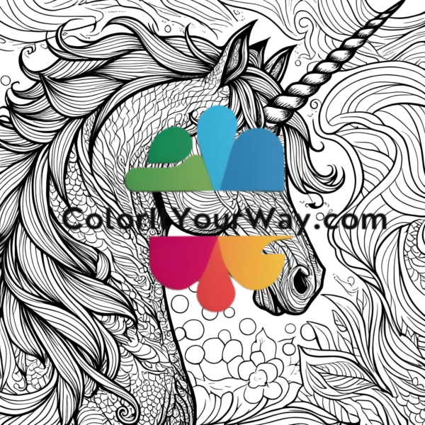 Mythical Creatures & Legends A Majestic Unicorn & Fantasy Coloring Book - Image 5