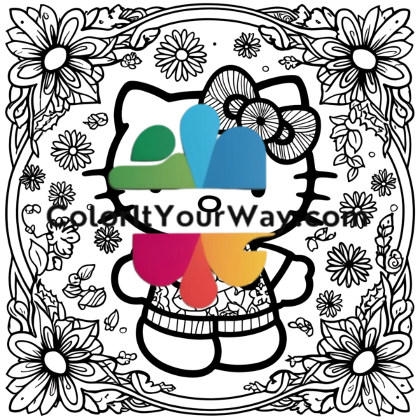 Kawaii Kitty: A Cute Coloring Book for Relaxation & Fun - Image 5