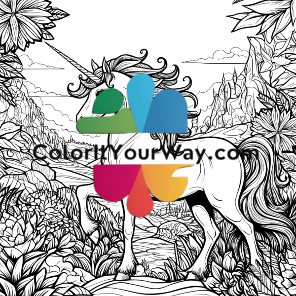 Mythical Creatures & Legends A Majestic Unicorn & Fantasy Coloring Book - Image 8