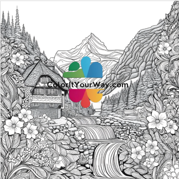Blossoms & Butterflies: A Spring Coloring Adventure - Image 5