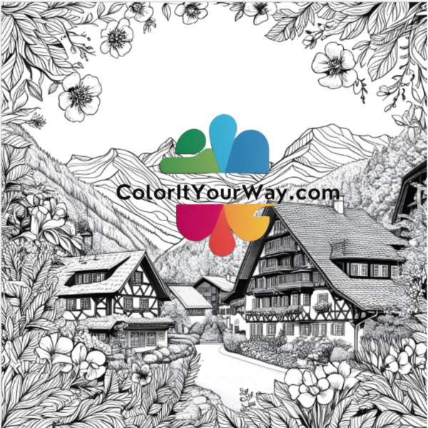 Blossoms & Butterflies: A Spring Coloring Adventure - Image 6