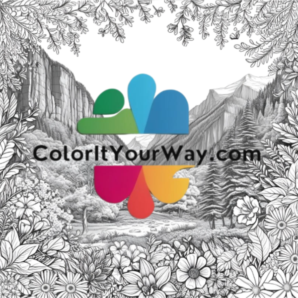 Spring Serenity: A Floral & Nature Coloring Escape - Image 9