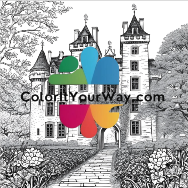 Spring Garden Dreams: A Coloring Book for Peace & Creativity - Image 4