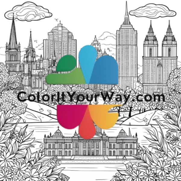 Joyful Spring: Fun & Easy Coloring for All Ages - Image 4