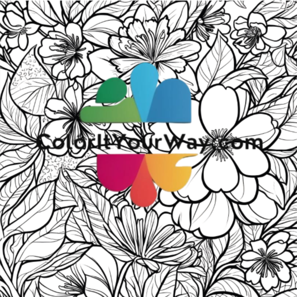 Season of Bloom: A Stunning Spring Coloring Book for Adults & Kids - Image 5