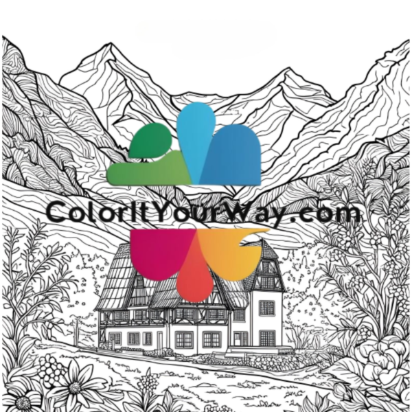 Spring Serenity: A Floral & Nature Coloring Escape - Image 7